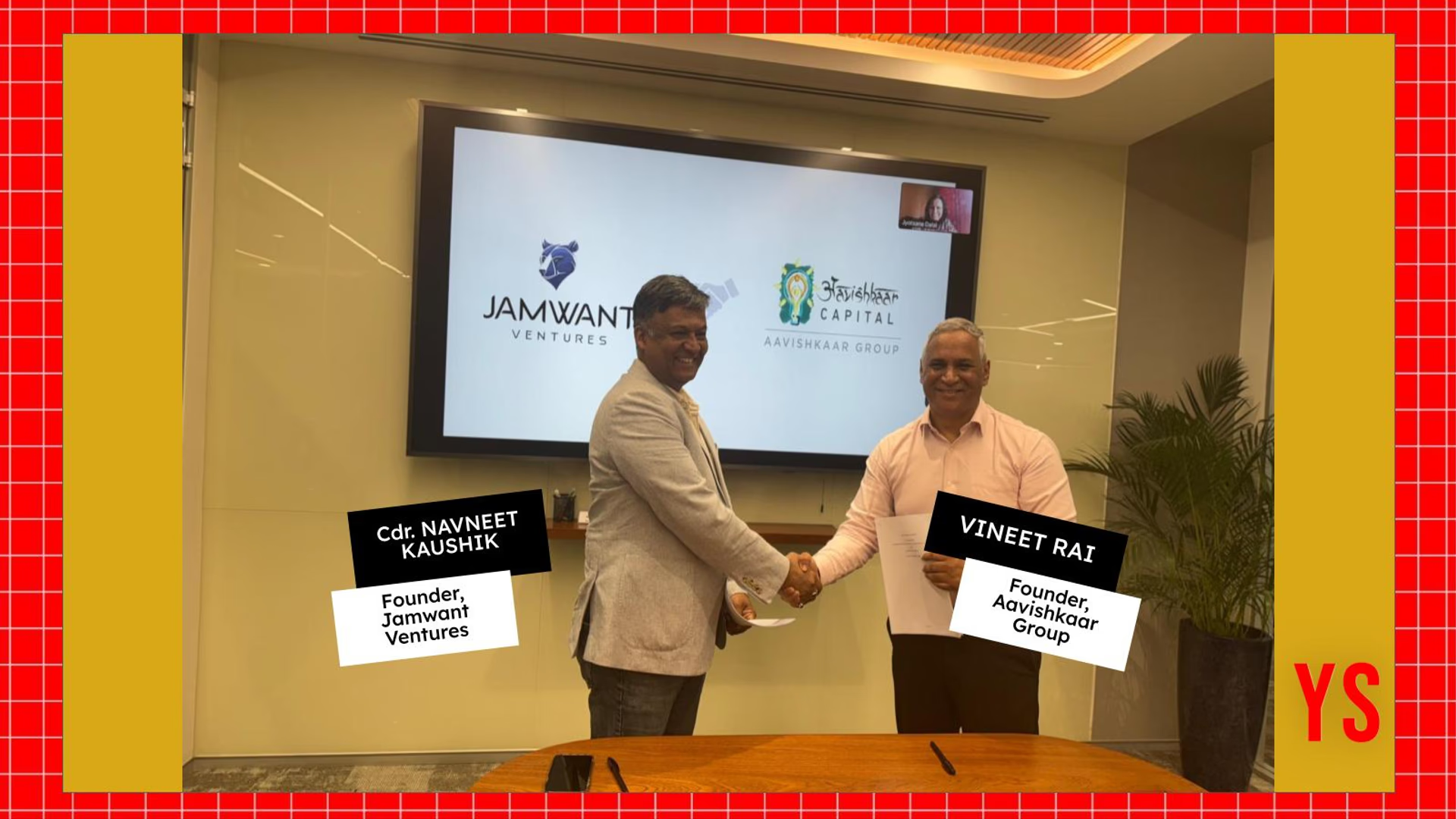 YourStory coverage of Jamwant Ventures and Aavishkaar fund launch